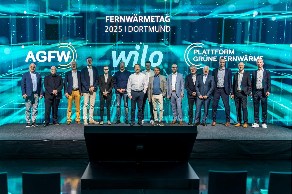 Premiere des Fernw&auml;rmetages: Wilo und AGFW e.V. setzen starke Impulse f&uuml;r die klimaneutrale W&auml;rmewende Technologie